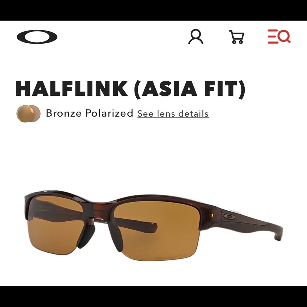 Oakley Halflink Sunglasses NEW
